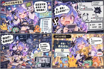 Gemini酱与惊慌失措与宝可梦