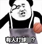 有人打球?