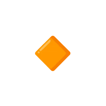 Small orange diamond