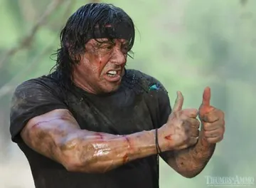 Thumbs Up Rambo