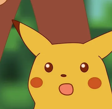 Surprised Pikachu Higher quality