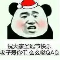祝大家圣诞节快乐.老子爱你们么么哒QAQ
