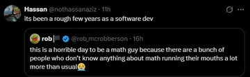 Vibe Mathing Meets Dunning Kruger