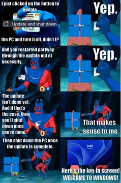 The Eternal Windows Update Paradox