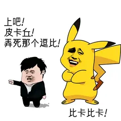 上吧!皮卡红弄死那个逗比比卡此卡!