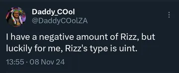 negativeRizz