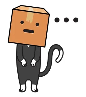 黑猫化身盒子人