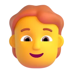 Person: red hair