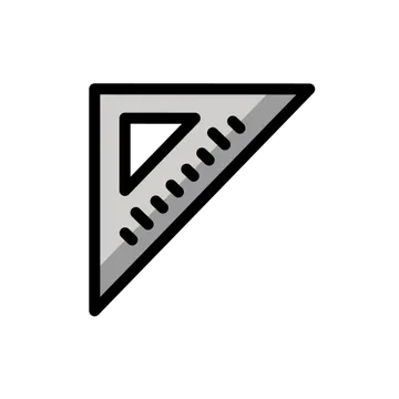 Triangular ruler