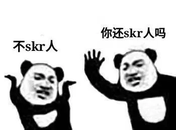 不skr人，你还skr人吗？