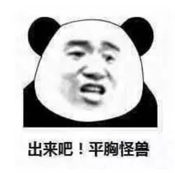 出来吧!平胸怪兽