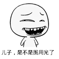 儿子，是不是图用光了