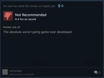 Some Other Developer Made The Best Typing Game Ever. Meanwhile Me: