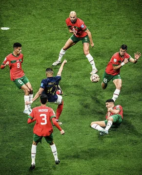 Mbappe morocco dribbling
