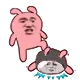 冷兔踢人
