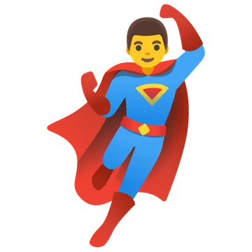Man superhero