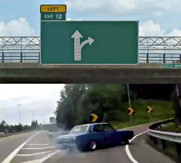 left exit memes