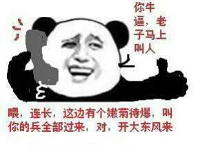 你牛逼，老子马上叫人。喂，连长，这边有人嫩菊待爆，叫你的兵全部过来，对开大东风来