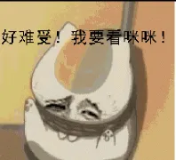 好难受，我要看咪咪！