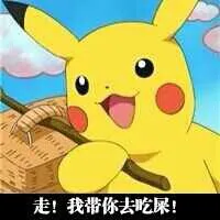 皮卡丘：走！我带你去吃屎！