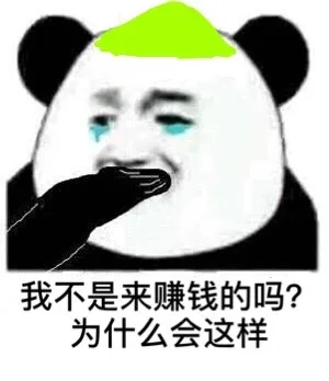 我不是来赚钱的吗?为什么会这样