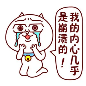 我的内心几乎是崩溃的! - 嗷大喵又来鸟