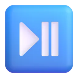 Play or pause button