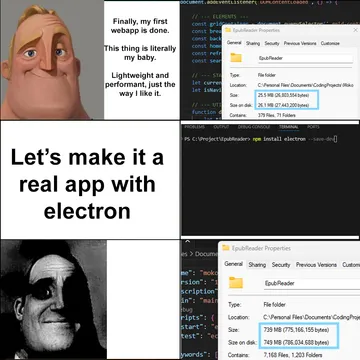 First Time Using Electron
