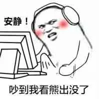 安静!吵到我看熊出没了