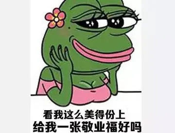 看我这么美得份上，给我一张敬业福好吗？
