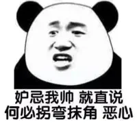 妒忌我帅，就直说何必拐弯抹角的，恶心！