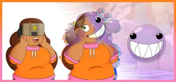 Bubble come here
