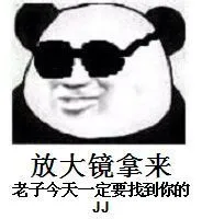 放大镜拿来.老子今天一定要找到你的 JJ