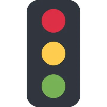 Vertical traffic light