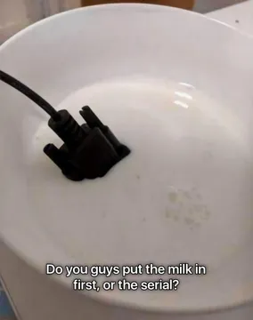 What Did You Put In First