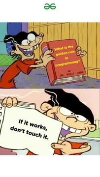 The First And Main Rule Of Programming