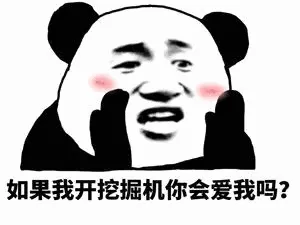 如果我开挖掘机你会爱我吗?