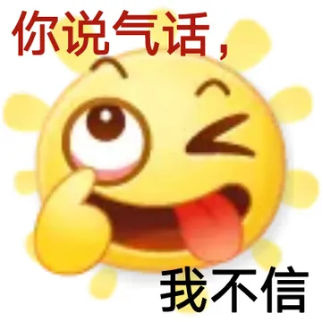 你说气话我不信