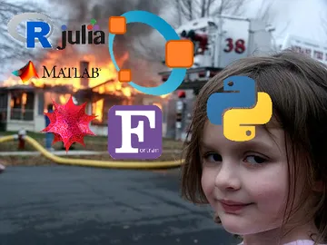 Current situation in programming languages for science