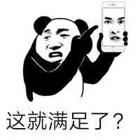 这就满足了?