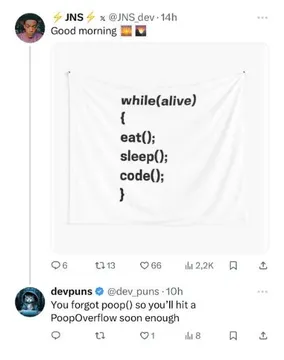 Try Eat Catch Poop Overflow