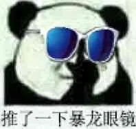 推了一下暴龙眼镜