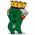 美美的发型（头戴皇冠）