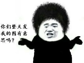 你们整天发我的图有意思吗？
