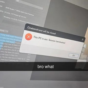 This PC Is Ass Apparently