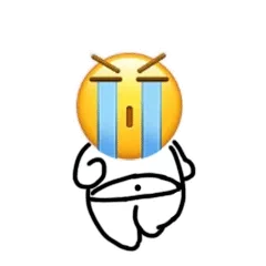 奔跑小黄脸表情包