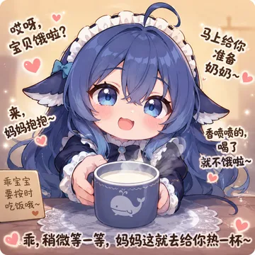 哎呀， 马上给你 宝贝饿啦？ 准备 奶奶~ 来，