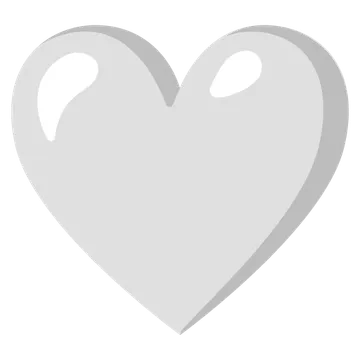 White heart