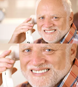 Hide the Pain Harold phone call