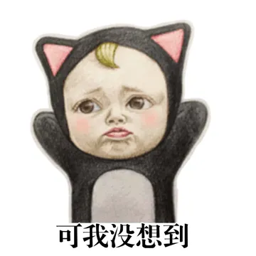可我没想到
